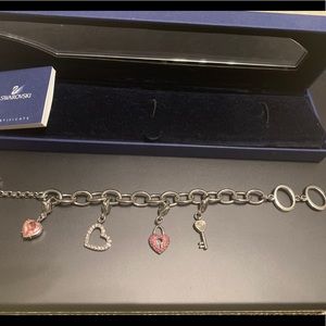 Swarovski charm bracelet